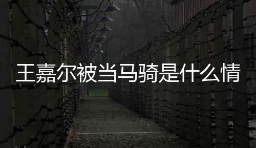 尔被王嘉 王么节目被当马当马在什嘉尔骑是情况骑什么